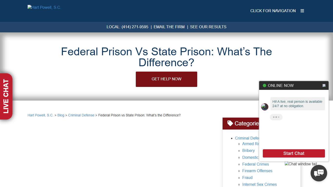 Federal Prison vs State Prison: What's the Difference?